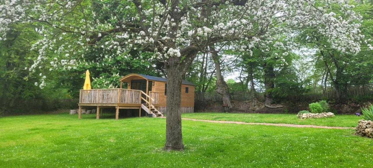 Roulotte Escapade Nature A Morainville - Normandie Exterior foto